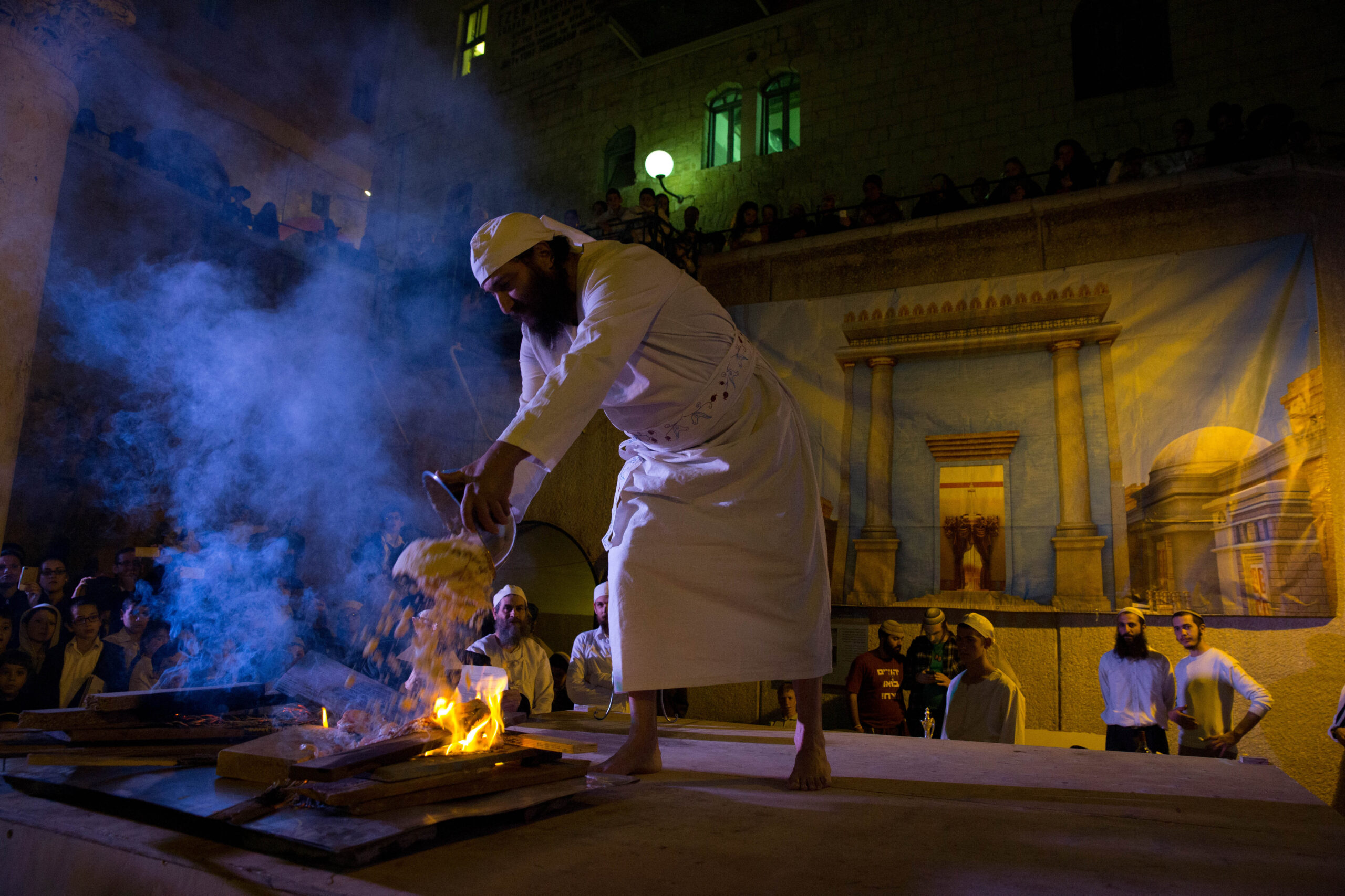practice temple service in the old city, Jerusalem