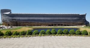 Full-scale Noah’s Ark replica at the Ark Encounter in Williamstown, Kentucky.