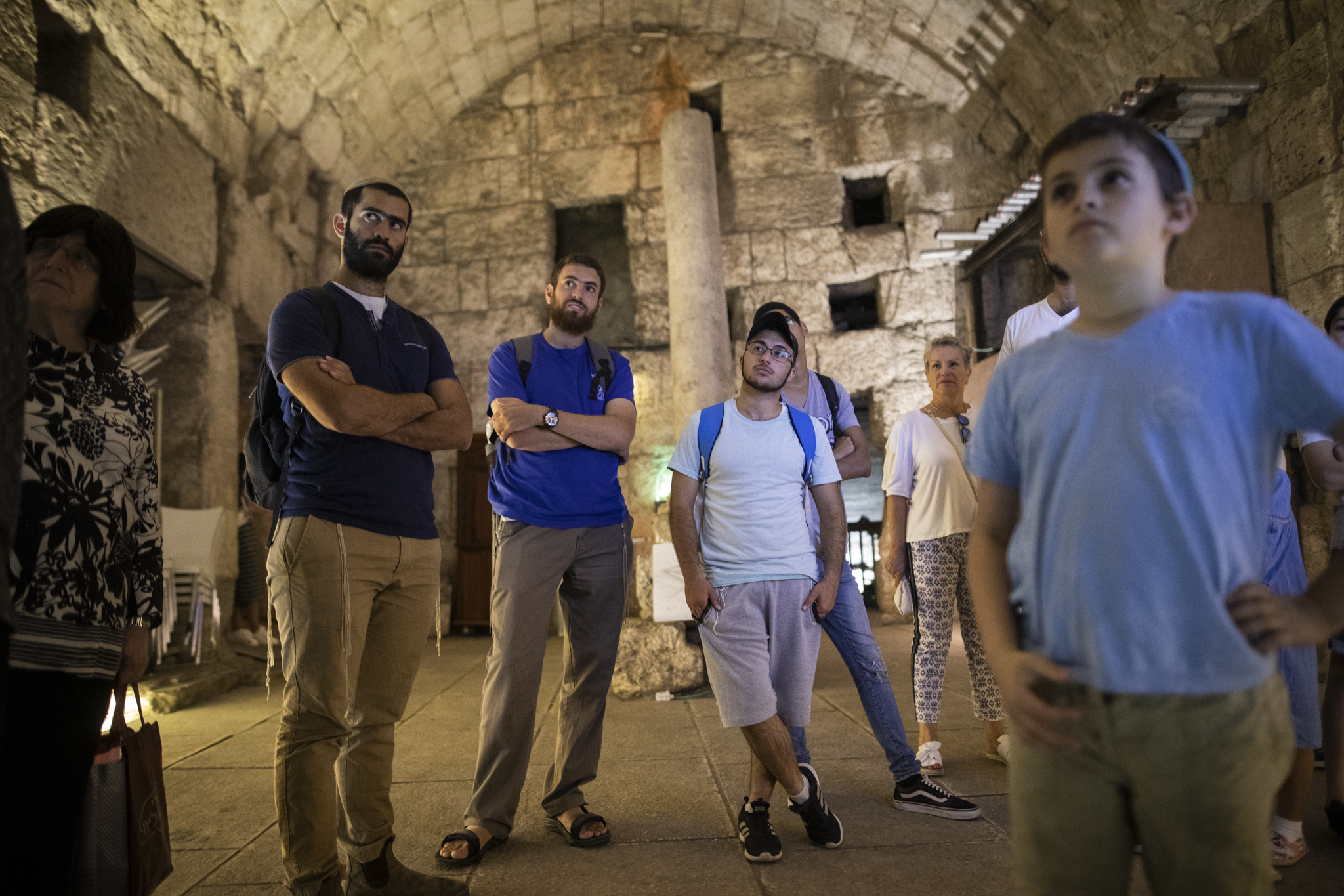 tour of the western wall tunnels