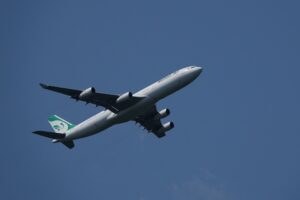 Mahan Air Airbus A340-300 as Mahan Air cancellations affect routes to Turkey and Oman.
