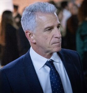 Former Mossad Chief David Barnea standing indoors
