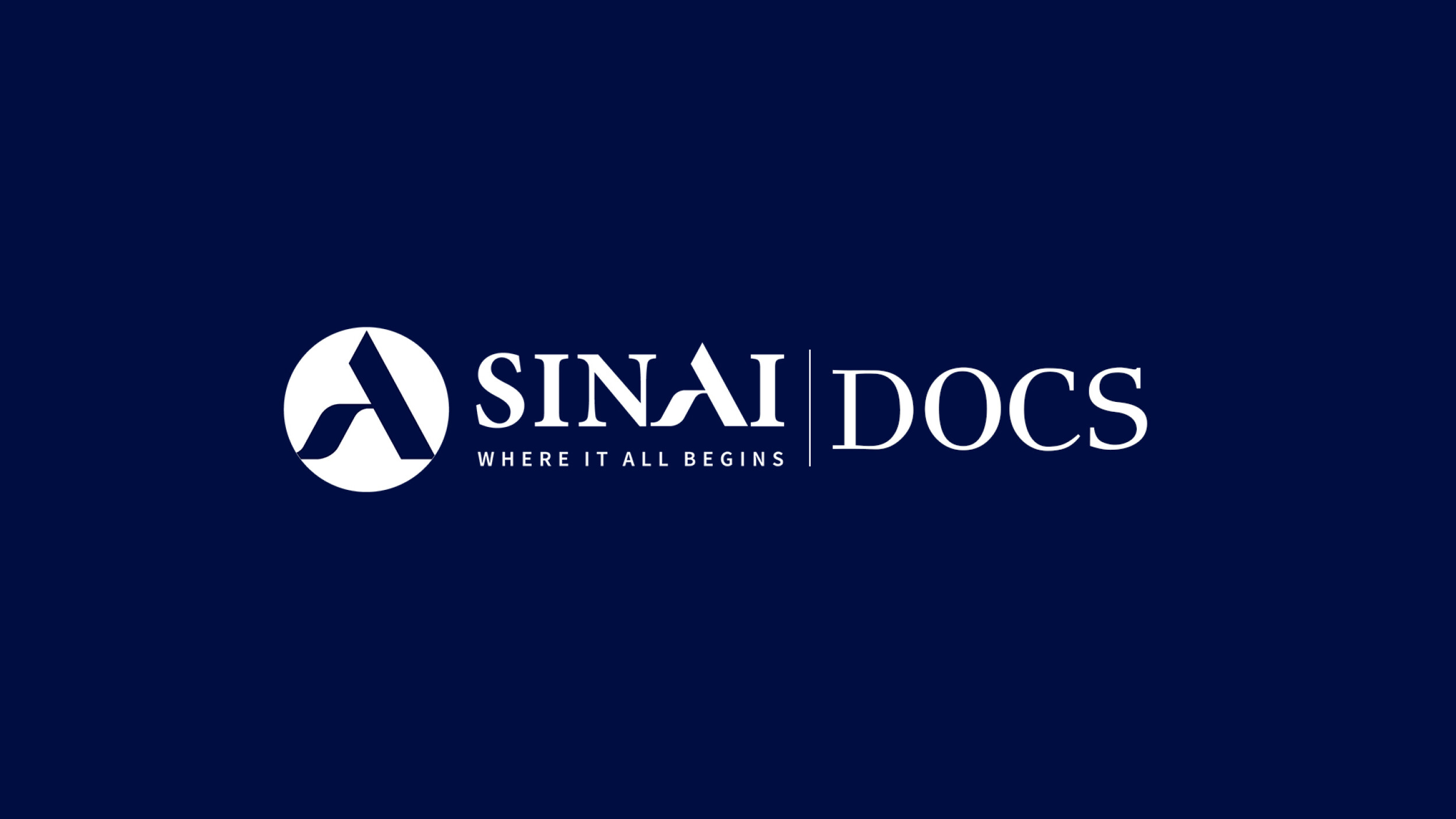 Sinai Docs